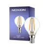 Noxion Lucent LED E14 Kugle filament klar 2.5W 250lm - 827 ekstra varm hvid | erstatter 25W