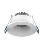 Noxion LED Spot Ares Dyb Hvid 6W 540lm 927-940 3CCT - med Indre Ring Hvid| Udsnit 68mm
