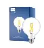 Philips MASTER Value LED Globe E27 93mm Filament Klar 5.9W 806lm - 922-927 Ekstra Varm Hvid | Bedste Farvegengivelse - Dæmpbar - Erstatter 60W