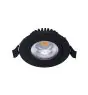Noxion LED Vipbar Slim Spot Sort Runde 6W 550lm 60D - 927 Ekstra Varm Hvid | 85mm - IP54 - Dæmpbar - Bedste Farvegengivelse
