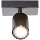 Brilliant Jello Loftlampe Metal Matt Sort 4.5W 345lm - 830 Varm Hvid | Inkl. 1x GU10