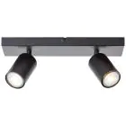 Brilliant Jello Loftlampe Metal Matt Sort 9W 690lm - 830 Varm Hvid | Inkl. 2x GU10