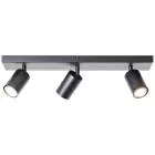 Brilliant Jello Loftlampe Metal Matt Sort 13.5W 1035lm - 830 Varm Hvid | Inkl. 3x GU10