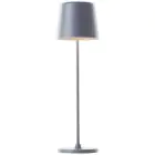 Brilliant Bordlampe Kaami Metal Plast  Grå 2W 310lm - 830 Varm Hvid | 100mm - IP44 - Udendørs - Dæmpbar 
