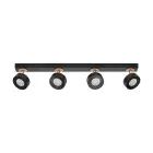 Ledvance LED Decor Spot Pluto Stål Sort 19.2W 1250lm - 830 Varm Hvid
