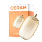 Osram Vintage 1906 LED E27 Special Filament Smoke Tall 12W 500lm - 818 Ekstra Varm Hvid | Dæmpbar - Erstatter 40W