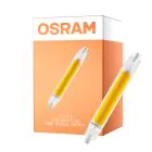Osram LED Slim Line R7S LED R7S 118mm Klar 8W 806lm - 840 Kold Hvid | Erstatter 60W
