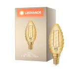 Ledvance Vintage 1906 LED E14 Kerte guld 2.5W 220lm - 824 ekstra varm hvid | erstatter 25W