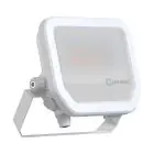 Ledvance LED Projektør Aluminium Hvid 17W 2400lm 100D - 840 Kold Hvid | IP66 - Symmetrisk