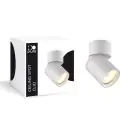 D'Lite Loft Spot Clio Hvid Vipbar| Egnet til 1x GU10
