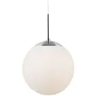 Nordlux Pendel lampe Cafe 30 E27 sølv - Glas | Max. 25W