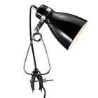 Nordlux Bordlampe Cyclone Clamp Metal Sort | Egnet til 1x E14