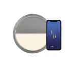 Nordlux Ava Smart LED loftslampe grå 9.5W 600lm 159D – 827 - ekstra varm hvid | dæmpbar - IP54