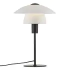 Nordlux Bordlampe Verona Glas Sort | Egnet til 1x E27
