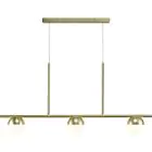 Nordlux Contina Pendel Lampe Metal 3-Spot Messing | Egnet til 3x G9