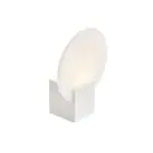 Nordlux Hester Vægbelysning Glas Hvid - 9.5W 900lm - 930 Varm Hvid | IP44 - Bedste Farvegengivelse - 3-Trin Dæmpbar