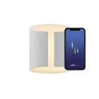 Nordlux Grip Smart LED Vægbelysning Hvid 10W 830lm 120D - 827 ekstra varm hvid | dæmpbar – IP54