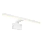 Nordlux Marlee 50 Vægbelysning Metal Hvid 8.9W 800lm 930 Varm Hvid | IP44 - Bedste Farvegengivelse