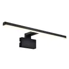 Nordlux Marlee 50 Vægbelysning Metal Sort 8.9W 800lm - 930 Varm Hvid | IP44 - Bedste Farvegengivelse