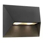 Nordlux Pontio Vægbelysning Aluminium Sort | IP54 - Egnet til 2x GU10