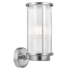 Nordlux Linton Vægbelysning Brushed Aluminium | Egnet til 1x E27