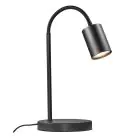 Nordlux Bordlampe Explore Metal og Ceramic Sort | Egnet til 1x GU10