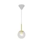 Nordlux Chisell 15 Pendel Lampe Metal og Glas Messing | Egnet til E14