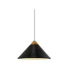 DFTP by Nordlux Kinto Pendel Lampe Metal og Træ Sort | 420mm - Egnet til E27