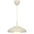 DFTP by Nordlux Latif Pendel Lampe Metal og Glas Beige | 400mm - Egnet til E14