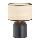 Emibig Bordlampe Aspen Stål Sort | Egnet til 1x E27 - Max 15W