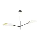 Emibig Loftlampe Vene Stål Sort | Egnet til 2x E14 - Max 10W