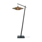 Good&Mojo Gulvlampe Bali Bambus Sort | Egnet til 1x E27 