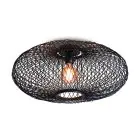 Good&Mojo Loftlampe Cango Bambus Sort | Egnet til 1x E27 