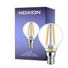 Noxion Lucent Lustre LED E14 Kugle filament klar 2.5W 250lm – dæmpbar - erstatter 25W