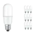 Fordelspakke 10x Ledvance Classic LED E27 Lineær matt 9W 1050lm - 840 kold hvid | erstatter 75W
