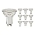 Fordelspakke 10x Noxion LED spot GU10 PAR16 4W 345lm 36D - 827 ekstra varm hvid | dæmpbar - erstatter 50W