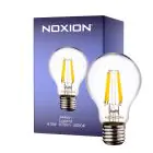 Noxion Lucent LED E27 Pære filament klar 4.5W 470lm - 840 kold hvid | erstatter 40W