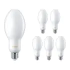 Fordelspakke 6x Philips TrueForce Core LED E27 HPL/SON matt 18W 3000lm 300D - 840 kold hvid | erstatter 80W