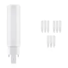 Fordelspakke 10x Ledvance Dulux-D LED 6W - 830 Varm Hvid | 2-Pinde - Erstatter 13W