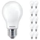 Fordelspakke 10x Philips MASTER Value LED Pære E27 Pære matt 3.4W 470lm - 927 ekstra varm hvid | bedste farvegengivelse - dæmpbar - erstatter 40W
