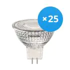 Fordelspakke 25x Noxion LED spot GU5.3 MR16 4.4W 345lm 12V 36D - 827 ekstra varm hvid | dæmpbar - erstatter 35W