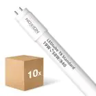 Fordelspakke 10x Noxion LED Lysrør T8 Avant (EM/Mains) Standard Output 19W 2300lm - 840 Kold Hvid | 150cm - Erstatter 58W