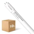 Fordelspakke 10x Noxion LED Lysrør T8 Avant (EM/Mains) Standard Output 15W 1800lm - 865 Dagslys | 120cm - Erstatter 36W