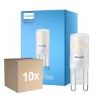 Fordelspakke 10x Philips CorePro LED Capsule G9 Matt 1.9W 220lm - 827 Ekstra Varm Hvid | Erstatter 25W