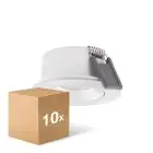 Fordelspakke 10x Ledvance LED spot Air Adjust Aluminium Hvid 4W 320lm 36D - 930 varm hvid | Udsnit 68mm - IP23 - bedste farvegengivelse - dæmpbar