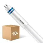 Fordelspakke 10x Philips Master LED T5 (HF) High Efficiency 7W 1050lm - 840 Kold Hvid | 55cm - Dæmpbar - Erstatter 14W
