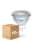 Fordelspakke 10x Noxion LED Spot GU4 MR11 1.8W 184lm 36D - 827 Ekstra Varm Hvid | Erstatter 20W