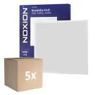 Fordelspakke 5x Noxion LED Panel Ecowhite V4.0 28W 3400lm - 840 Kold Hvid | 60x60cm - UGR 