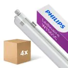 Fordelspakke 4x Philips LED Vandtæt Lysrender Ledinaire WT065C 30/53W 4100/6800lm - 840 Kold Hvid | 150cm