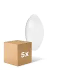 Fordelspakke 5x Ledvance Surface Rundt 250 13W 840 960lm Hvid IP44 | kold hvid
